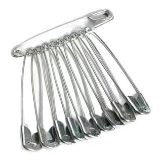 蝴蝶牌安全别针衣服别针多功能小扣针胸针披肩扣针老式简易大小号