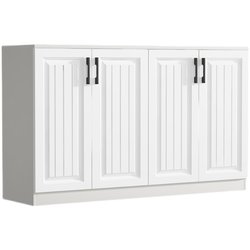 European balcony storage lockers, household lockers, large-capacity sundry floor cabinets, shoe cabinets, sun protection bay window cabinets, custom-made