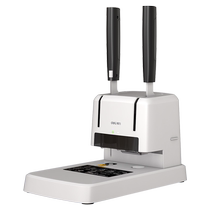 Deli binding machine accounting vouchers financial office punching machine riveting tube electric hot melt binding machine for binding vouchers into volumes 135]