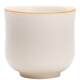 Mutton-fat jade porcelain ສີຂາວ Ru kiln master cup ຈອກຊາ