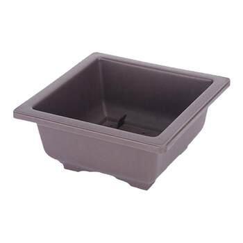 Plastic imitation purple sand succulent pot thickened frosted seedling pot