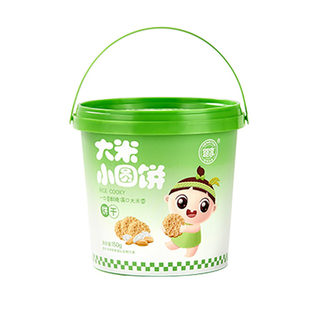 婴享小小酥圆饼大米黑米饼干无麸质添加无蛋奶无小麦儿童饼干零食