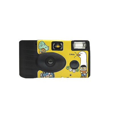 135 Fuji Kodak Retro Fool Color Disposable Film Camera Rinse Film M35 Children's Polaroid Machine