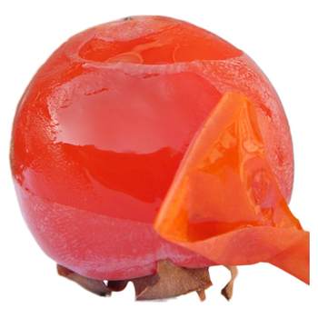 Take a sip of fire crystal persimmon