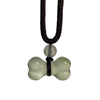 Xiuyu puppy bone necklace jade pendant collarbone necklace