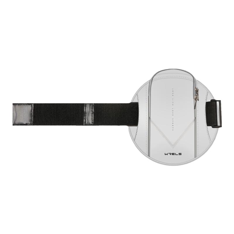 Wrels arm bag reflective portable adjustable large capacity