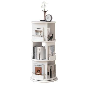 360 degree rotary shelf floor-standing children's bookshelf