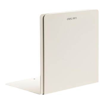 Deli metal book stand reading shelf book clip desk book shelf desktop fixed book storage storage shelf divider book desk storage student use metal book baffle rack to place book clip