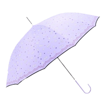 Paradise Umbrella straight self-opening long-handled umbrella transparent sunny umbrella for men and women primary and secondary school students sunny and rainy umbrella 1283