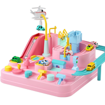 Dons pour enfants Dons 4 Filles Toy Chemins de fer Voitures Petit Train Trespass Big Adventure Puzzle 3-6 ans