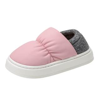 足力健旗舰店2025年冬季老人鞋室内家居保暖棉鞋外穿厚底抗寒女拖