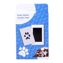 Animaux libres de laver les traces de pas Cat Hand Footprints Remembering Dogs Paw Prints Remembering Kitty footprints Printed Clay Gifts free of ink prints