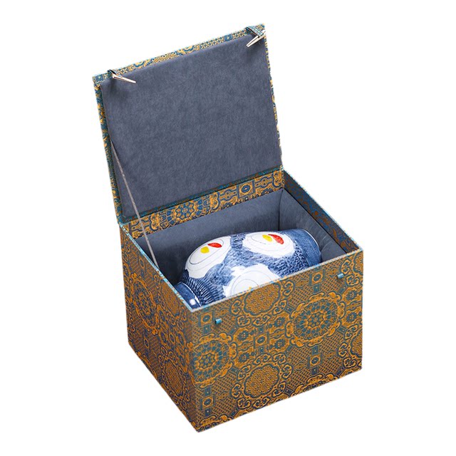 Multi-specification vase packaging box high quality brocade box