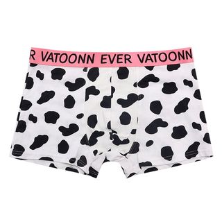 个性情侣内裤纯棉女三角男平角卡通纯棉礼盒中腰收腹抑菌裆大码薄