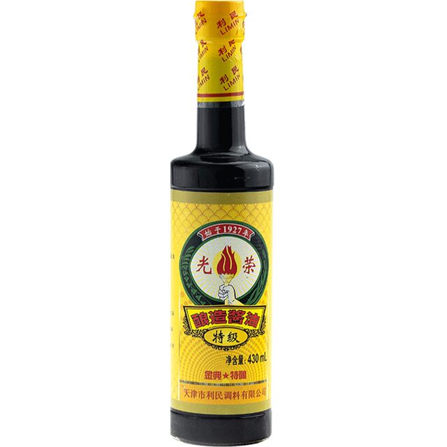 Limin Guangrong Premium Soybean 430ml Soy Sauce