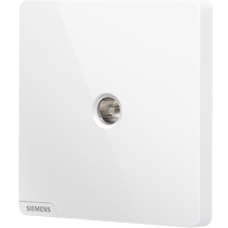 Siemens TV socket Haocaiya white cable TV home TV socket