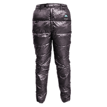 BLACKCRAG Black Rock New Desert Ultra Light Outdoor Casual Down Pants 700 Fluffy 90% White Goose Down