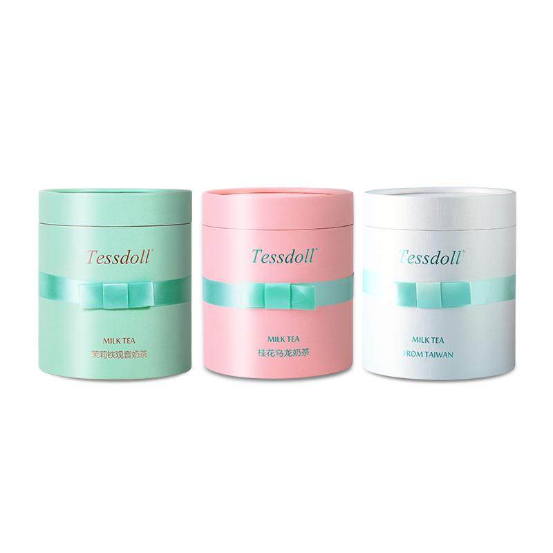 Tessdoll台仕朵台湾奶茶冲饮白桃乌龙茶奶茶粉小包装速溶冲泡饮品