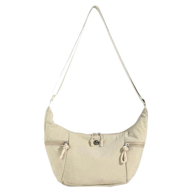 New Lulu croissant bag, lightweight large-capacity dumpling bag, shoulder crossbody bag, sports fitness yoga bag