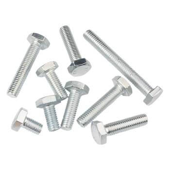 Galvanized hexagon screws