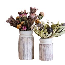 Vintage Ceramic Vase, High-End Distressed Pottery Pot, Flower Pot, Hotel and B&B Art Decoration, Flower Arrangement, Coarse Pottery Flower Vessel