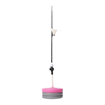 Badminton training device single rebound self-training device childrens auxiliary home badminton high and long ball training device