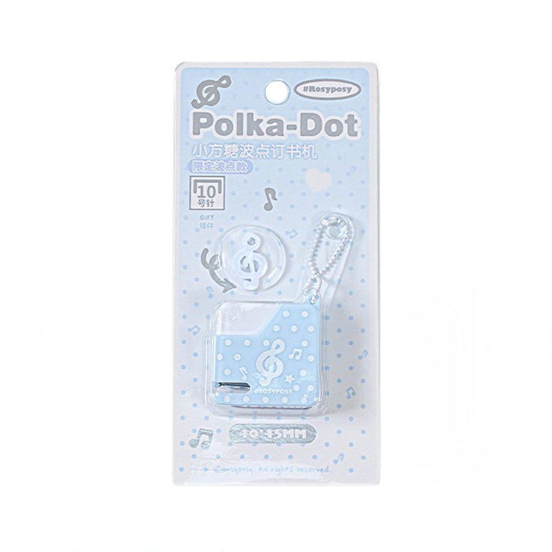 ROSYPOSY soft polka dot sugar cube stapler