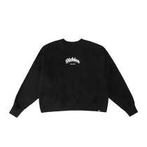 (Self-operated) Dickies sweatshirt cute letter logo printed round neck velvet sweatshirt DK013071