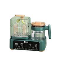 Fully automatic bottle sterilizer dryer three-in-one milk warmer two-in-one constant temperature baby milk regulator