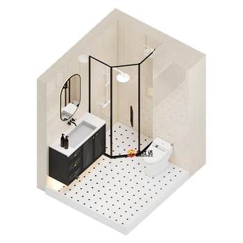 Jinshida nantong old house partial renovation, bathroom renovation, full case renovation and home decoration design and construction