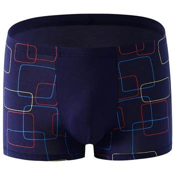 Breathable plus size loose boxer shorts for men