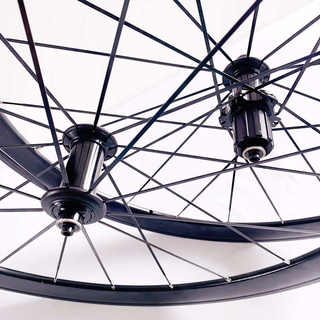 无标框高50MM公路自行车V/C/圈刹直拉破风协达扁条700C轮组