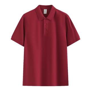 100% cotton plus fat plus size daddy's polo shirt