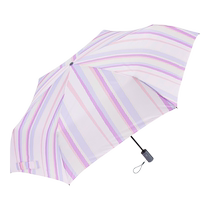 (Self-operated) Waterfront Japans high-end fully automatic folding umbrella for both rain and shine womens large lightweight umbrella