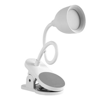 Desk eye protection desk lamp dormitory plug-in dual-purpose clip