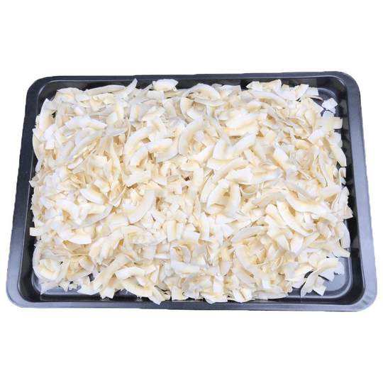 Hainan's specialty roasted coconut flakes are rich in coconut flavor