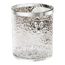 Large-Capacity Household Trash Can for Living Room and Bathroom, Light Luxury, High-End, 2026 New Model, High Aesthetic Value, Transparent Bedroom Wastebasket