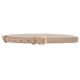Small belt for women decorative versatile soft summer white