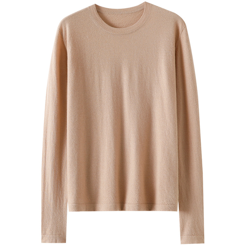 Qichao official high-end 100% pure cashmere shirt