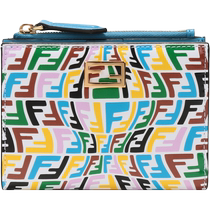 (Self-operated) Fendi Fendi womens leather short wallet wallet 8M0447 Valentines Day card holder