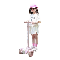 Scooter for children 3 to 6 to 12 years old foldable adult scooter for boys and girls over 10 years old 763j