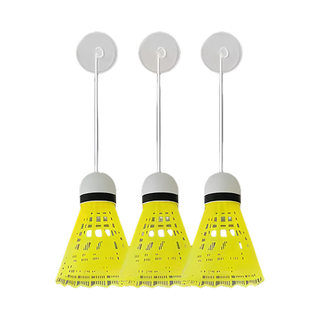 羽毛球单人训练器自动回弹线一个人自打室内学生练习神器吸盘回旋