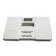 Portable electronic weight scale accurate to 150kg for adults