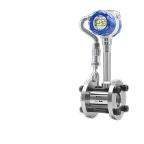 Yikong Technology LUGB vortex flowmeter steam compressed air biogas high-precision pipeline digital display meter