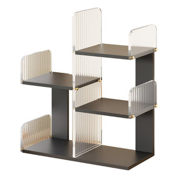 Desktop storage shelf bookshelf bedroom office