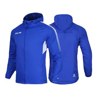 Kelme karme raincoat jacket men's casual sports football training top hooded windproof waterproof jacket