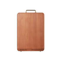 Chuidahuang red cherry wood cutting board solid wood double-sided antibacterial and mildew-proof home kitchen special cutting board chopping board