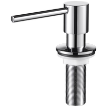 Detergent press dispenser kitchen sink soap liquid extender washbasin all-copper detergent press bottle extension artifact