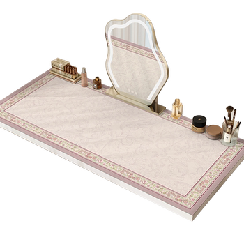 Dressing table mat light luxury high-end waterproof dormitory bedroom Dressing table mat light luxury high-end waterproof dormitory bedroom