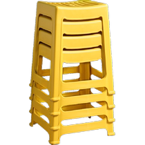 Xitianlong Stool Thickened Reinforced High Stool Dining Stool Home Table Stool Adult Children Stool Anti-Compression Stool Foot Stool
